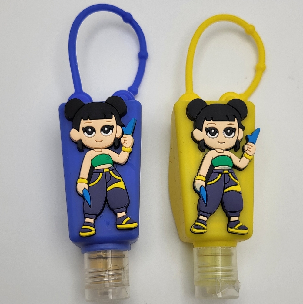 K-POP DEMON HUNTERS Hand Sanitizer Bag Charms NEW 2-Pack ZOEY